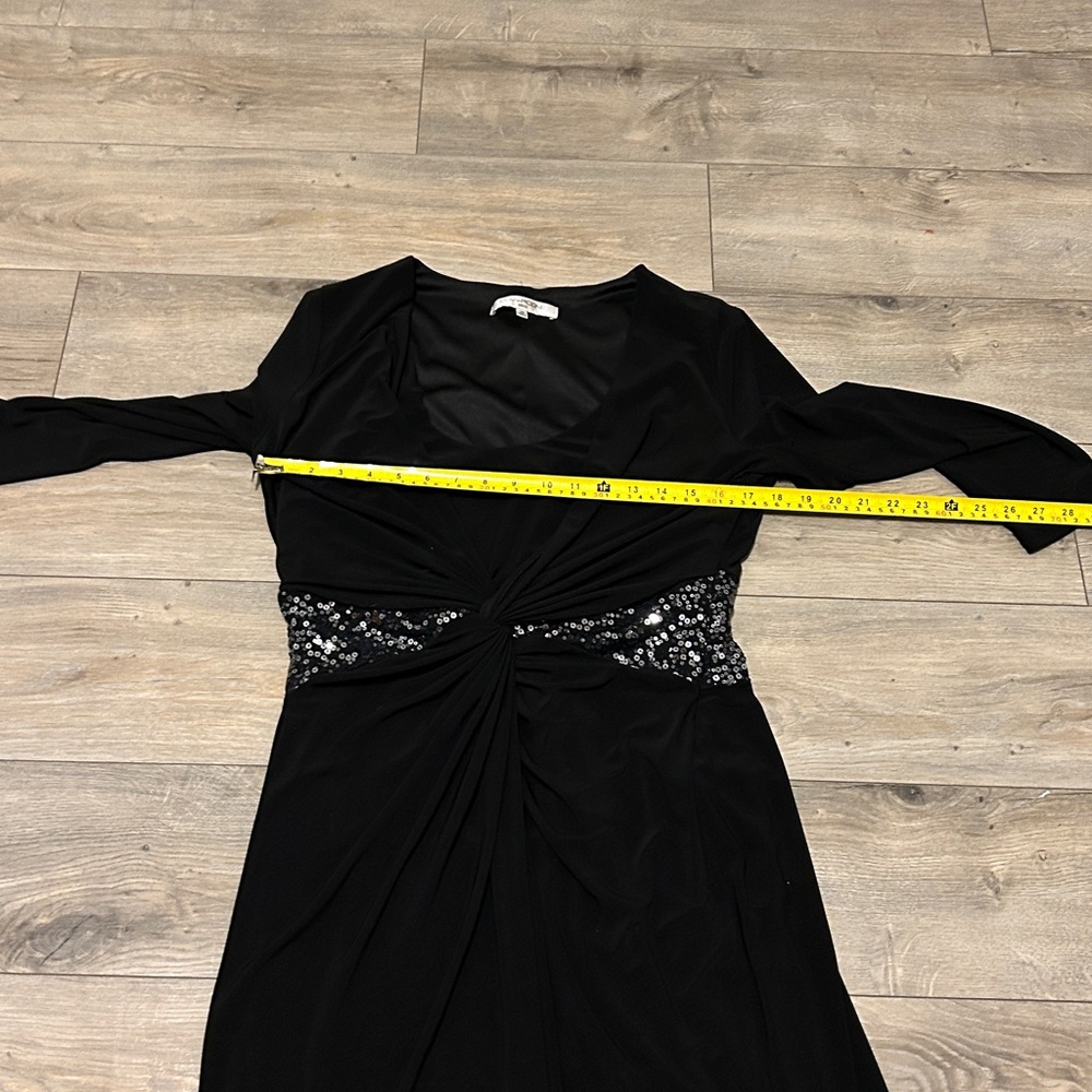 Evan Picone Black w/Sparkle. Very Flattering!! - Picture 7 of 12